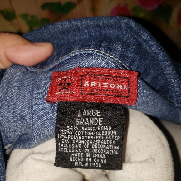 Embroidered denim jacket - Picture 6 of 6